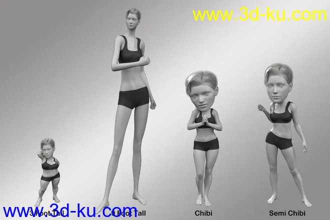 Phenotypes for Genesis 8 Females模型的图片6
