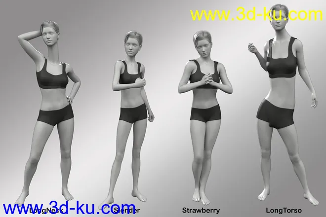 Phenotypes for Genesis 8 Females模型的图片8