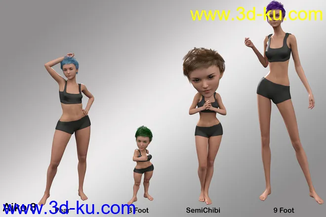 Phenotypes for Genesis 8 Females模型的图片10