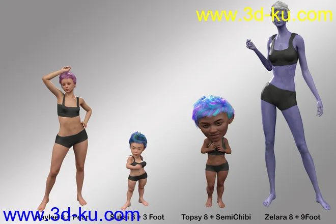 Phenotypes for Genesis 8 Females模型的图片11