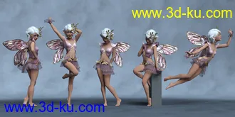 3D打印模型Pippy Poses for Pippy Fay的图片