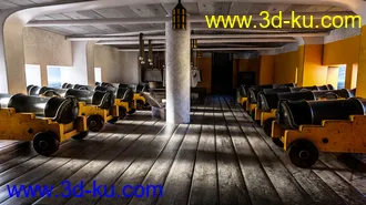3D打印模型Pirate's Cannons的图片