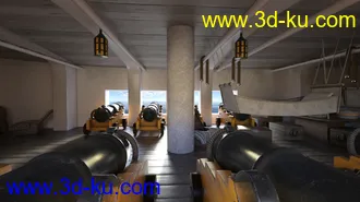 3D打印模型Pirate's Cannons的图片