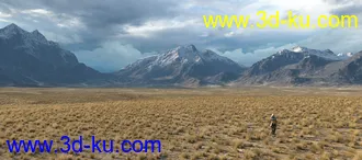 3D打印模型Plains and Mountains的图片
