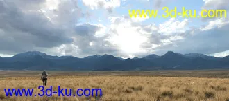 3D打印模型Plains and Mountains的图片