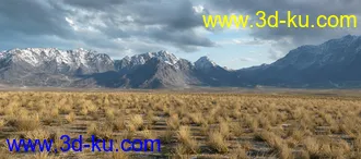 3D打印模型Plains and Mountains的图片