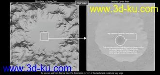 3D打印模型Plains and Mountains的图片