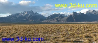 3D打印模型Plains and Mountains的图片