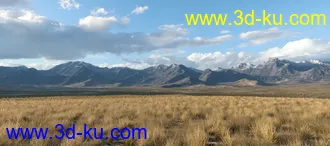 3D打印模型Plains and Mountains的图片