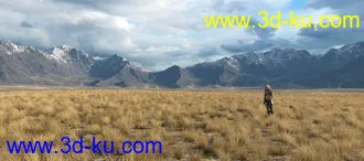 3D打印模型Plains and Mountains的图片