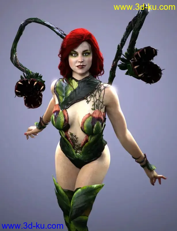 Poison Ivy - Injustice 2模型的图片1