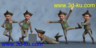 3D打印模型Pot of Gold Poses for Leprechaun的图片