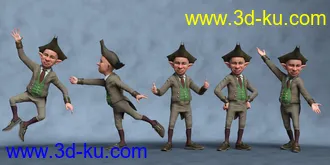 3D打印模型Pot of Gold Poses for Leprechaun的图片