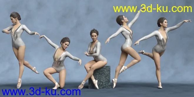 Princess Dance Poses for Clara 8.1模型的图片3