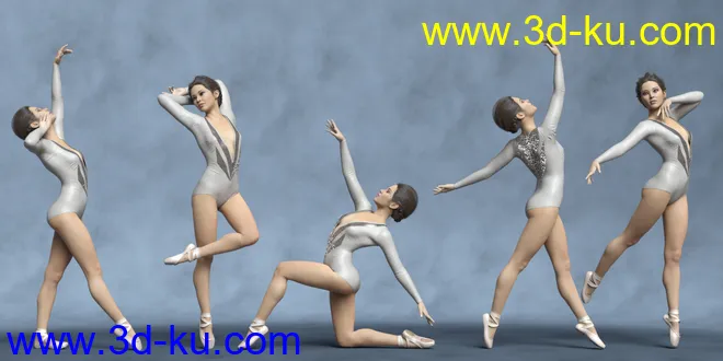 Princess Dance Poses for Clara 8.1模型的图片5