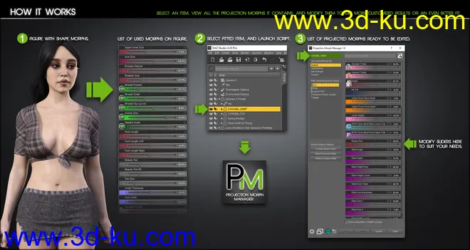 Projection Morph Manager模型的图片3