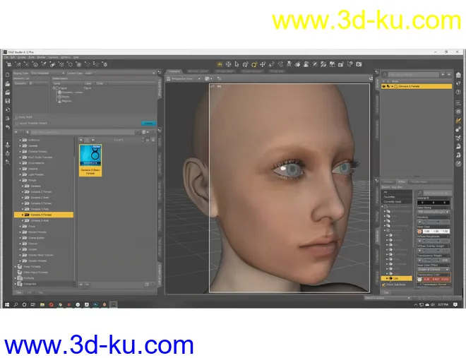 Prototyping Unlimited Character Development for DAZ Studio模型的图片9