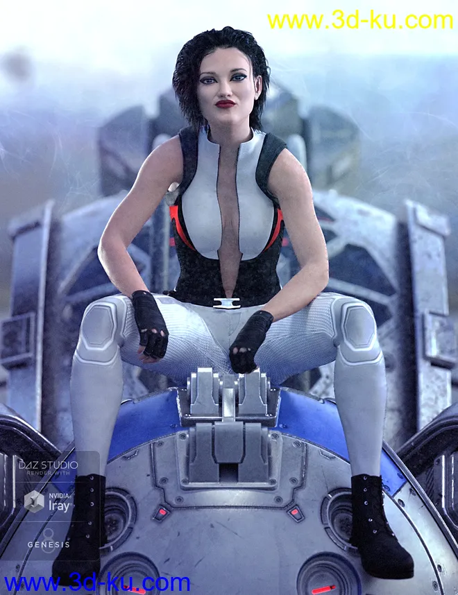 PTF Down to Earth Expressions for Zelara 8 and Genesis 8 Female(s)模型的图片6