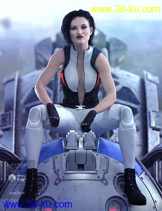 3D打印模型PTF Down to Earth Expressions for Zelara 8 and Genesis 8 Female(s)的图片