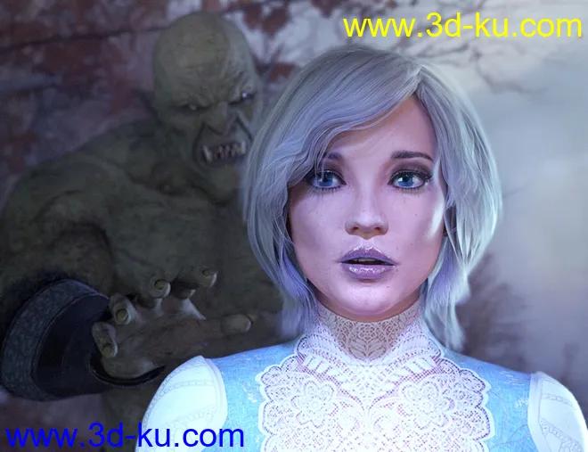 PTF Down to Earth Expressions for Zelara 8 and Genesis 8 Female(s)模型的图片7