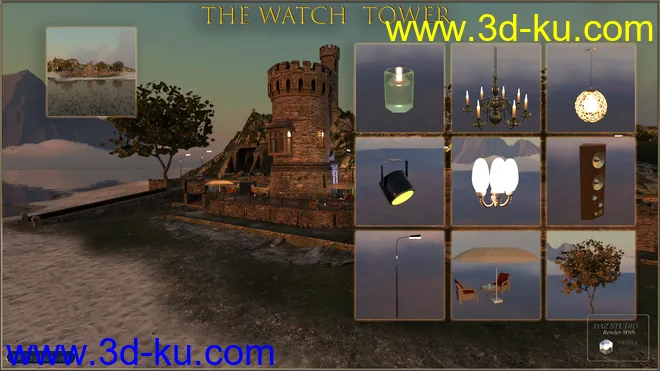 PW The Watch Tower模型的图片6