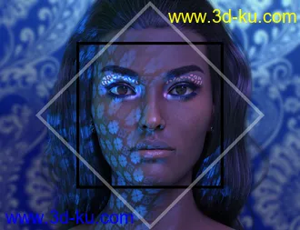 3D打印模型Rainbow Gel Portrait Lighting for Iray的图片