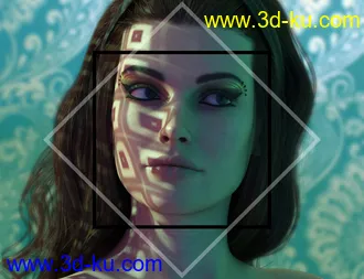 3D打印模型Rainbow Gel Portrait Lighting for Iray的图片
