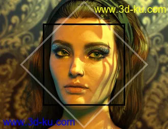 3D打印模型Rainbow Gel Portrait Lighting for Iray的图片