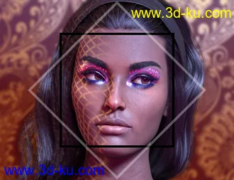 3D打印模型Rainbow Gel Portrait Lighting for Iray的图片