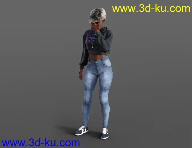 Reactions 1 Animations for Genesis 8模型的图片2