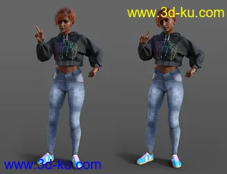 3D打印模型Reactions 1 Animations for Genesis 8的图片