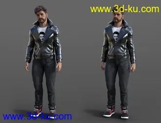 3D打印模型Reactions 1 Animations for Genesis 8的图片