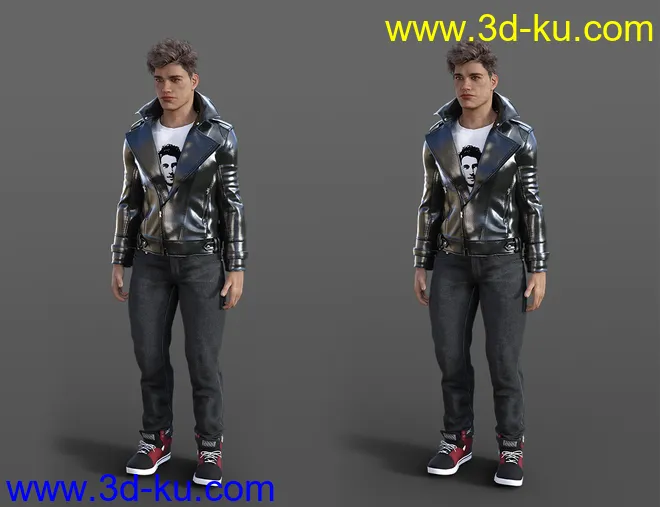 Reactions 2 Animations for Genesis 8模型的图片3