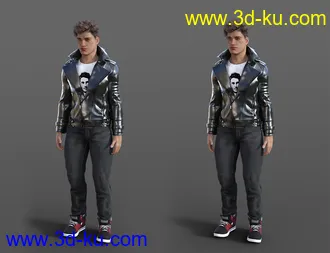 3D打印模型Reactions 2 Animations for Genesis 8的图片