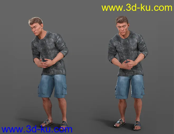 Reactions 2 Animations for Genesis 8模型的图片4
