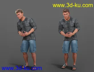 3D打印模型Reactions 2 Animations for Genesis 8的图片