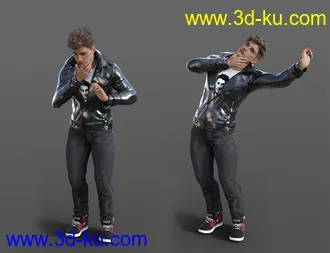 3D打印模型Reactions 2 Animations for Genesis 8的图片