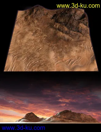 3D打印模型Red Range Terrain Tiles的图片