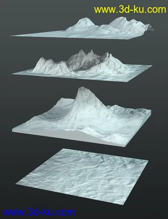 3D打印模型Red Range Terrain Tiles的图片