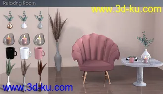 3D打印模型Relaxing Room 1的图片