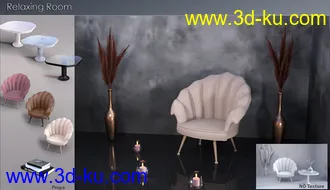 3D打印模型Relaxing Room 1的图片