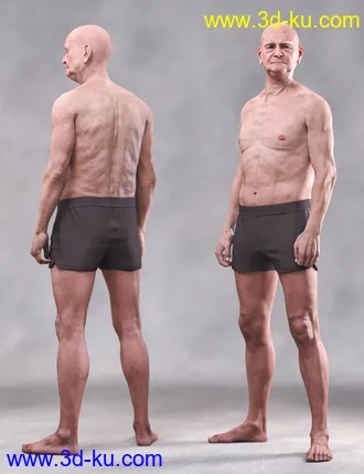 3D打印模型Richard HD for Genesis 8.1 Males的图片