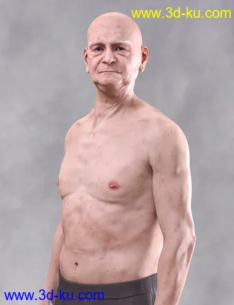 3D打印模型Richard HD for Genesis 8.1 Males的图片