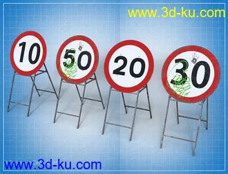 3D打印模型Road Works Stuff的图片