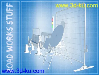 3D打印模型Road Works Stuff的图片