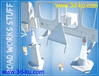 3D打印模型Road Works Stuff的图片