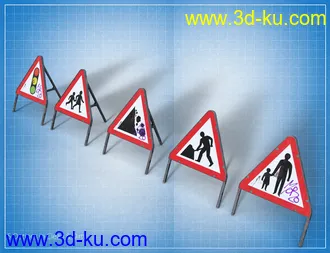 3D打印模型Road Works Stuff的图片