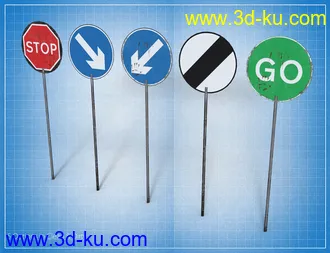 3D打印模型Road Works Stuff的图片