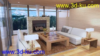 3D打印模型Rockies Vacation House的图片