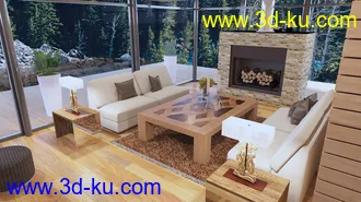3D打印模型Rockies Vacation House的图片
